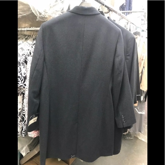 Men's Stafford Signature Wool Classic Fit Suit Jacket - Gray - 40R - NWOT